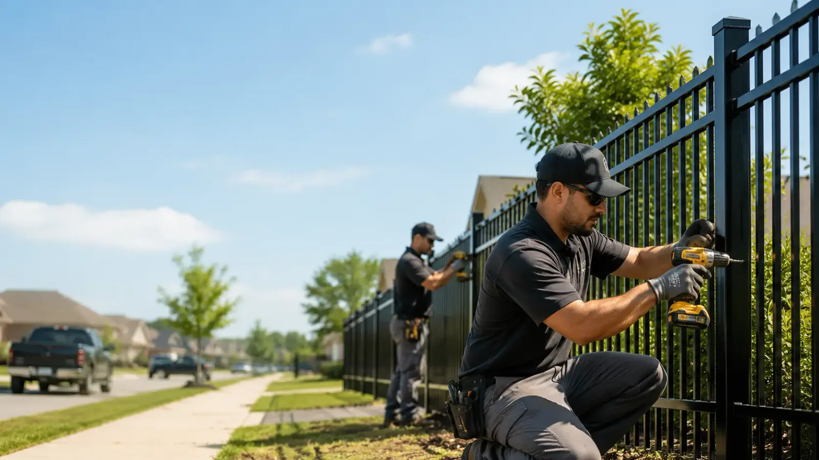 Metal Fence Installation in Charlotte Hall, MD